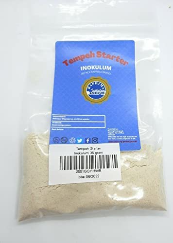 Tempeh starter/Ragi Tempe/Live Culture/Inokulum 35 gram-NON GMO-Halal-tempeh starter von Raprima