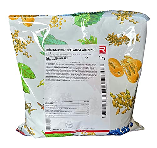Raps Thüringer Rostbratwurst - Gewürzmischung für Bratwurst/Rostbratwurst - 1kg von Raps