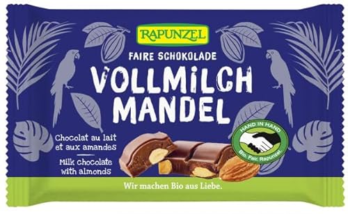 Rapunzel Bio n v Schokolade Vollmilch-Mandel, 12 x 100g Rapunzel Bio n v Schokolade Vollmilch-Mandel, 12 x 100g von Rapunzel Naturkost GmbH