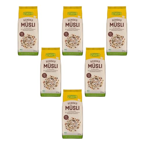 Rapunzel - Alpen-Amaranth Müsli Schoko - 0,375 kg - 6er Pack von Rapunzel Naturkost