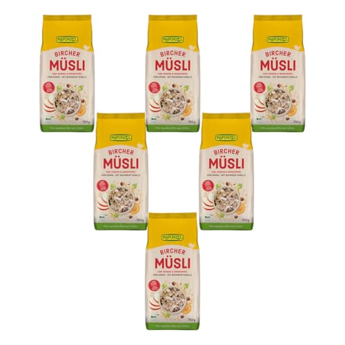 Rapunzel - Bircher Müsli - 0,75 kg - 6er Pack Rapunzel - Bircher Müsli - 0,75 kg - 6er Pack von Rapunzel Naturkost