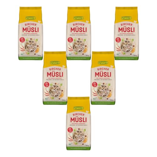 Rapunzel - Bircher Müsli - 0,75 kg - 6er Pack von Rapunzel Naturkost