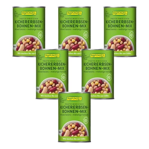 Rapunzel - Bohnen-Mix in der Dose - 0,4 kg - 6er Pack von Rapunzel Naturkost