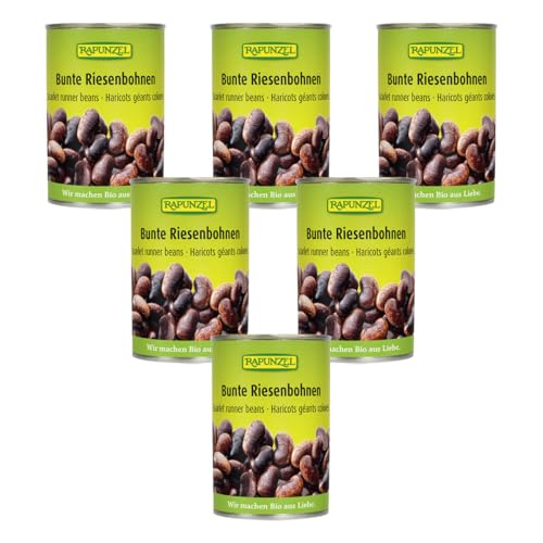 Rapunzel - Bunte Riesenbohnen in der Dose - 0,4 kg - 6er Pack Rapunzel - Bunte Riesenbohnen in der Dose - 0,4 kg - 6er Pack von Rapunzel Naturkost