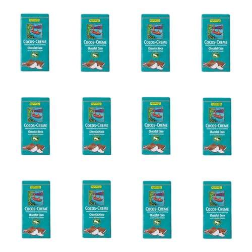 Rapunzel - Cocos Creme Vollmilch Schokolade gefüllt HIH - 100 g - 12er Pack Rapunzel - Cocos Creme Vollmilch Schokolade gefüllt HIH - 100 g - 12er Pack von Rapunzel Naturkost