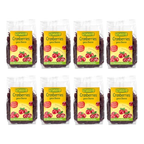 Rapunzel - Cranberries - 100 g - 8er Pack Rapunzel - Cranberries - 100 g - 8er Pack von Rapunzel Naturkost