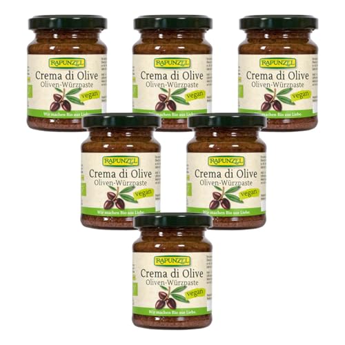 Rapunzel - Crema di Olive Oliven-Würzpaste - 120 g - 6er Pack von Rapunzel Naturkost
