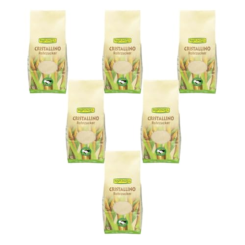 Rapunzel - Cristallino Rohrzucker HIH - 1 kg - 6er Pack von Rapunzel Naturkost