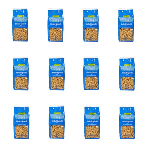 Rapunzel - Dinkel-Spirelli hell aus Deutschland - 0,5 kg - 12er Pack von Rapunzel Naturkost