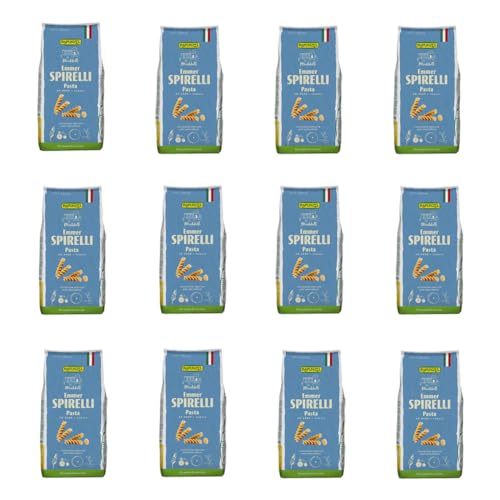 Rapunzel - Emmer-Spirelli Semola - 0,5 kg - 12er Pack von The Great Canadian Tea
