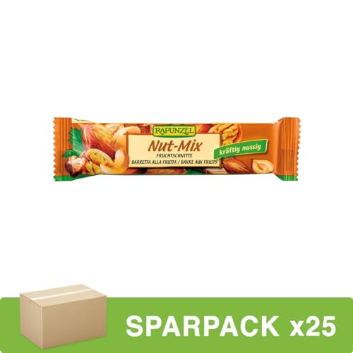 Rapunzel - Fruchtschnitte Nut-Mix - 40 g - 25er Pack von Rapunzel Naturkost