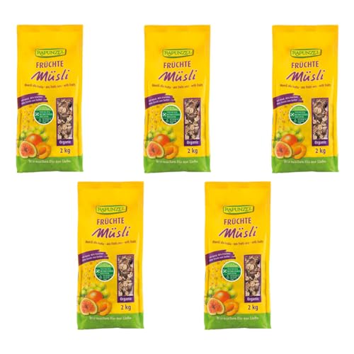 Rapunzel - Früchte Müsli - 2 kg - 5er Pack von Rapunzel Naturkost