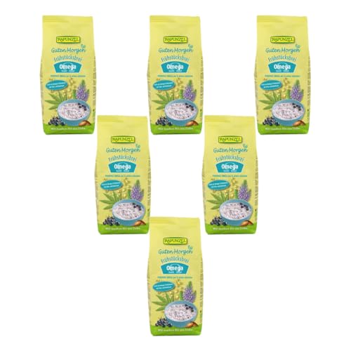 Rapunzel - Frühstücksbrei Omega - 0,5 kg - 6er Pack von Rapunzel Naturkost