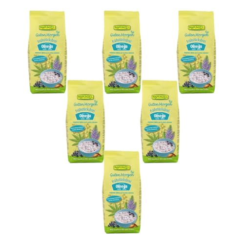 Rapunzel - Frühstücksbrei Omega - 0,5 kg - 6er Pack von Rapunzel Naturkost