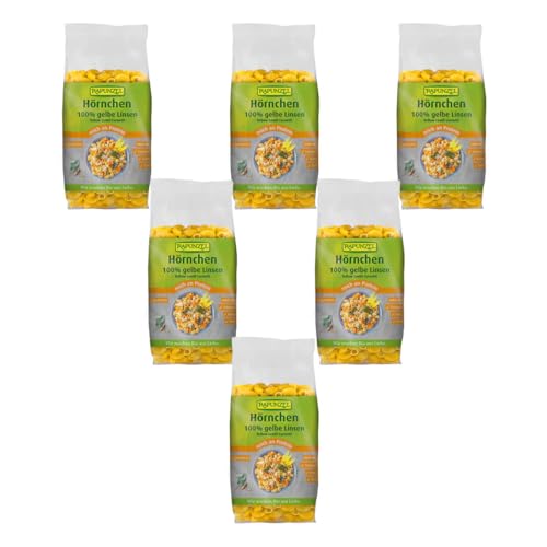 Rapunzel - Gelbe Linsen Hörnchen - 0,3 kg - 6er Pack Rapunzel - Gelbe Linsen Hörnchen - 0,3 kg - 6er Pack von Rapunzel Naturkost