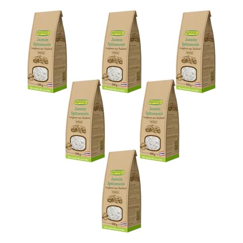 Rapunzel - Jasmin Spitzenreis Langkorn weiß - 0,5 kg - 6er Pack Rapunzel - Jasmin Spitzenreis Langkorn weiß - 0,5 kg - 6er Pack von Rapunzel Naturkost