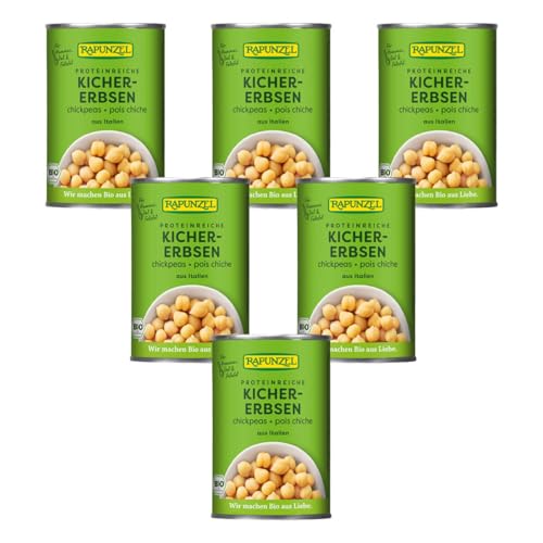 Rapunzel - Kichererbsen in der Dose - 0,4 kg - 6er Pack Rapunzel - Kichererbsen in der Dose - 0,4 kg - 6er Pack von Rapunzel Naturkost