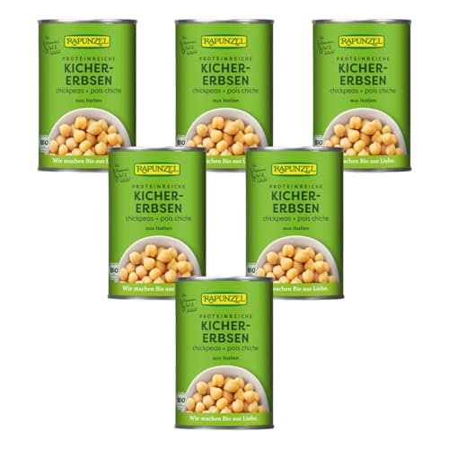 Rapunzel - Kichererbsen in der Dose - 0,4 kg - 6er Pack von Rapunzel Naturkost