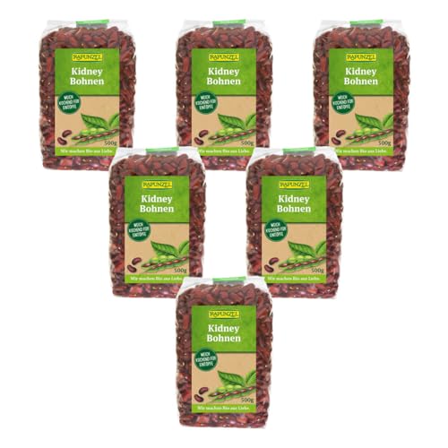 Rapunzel - Kidney Bohnen rot - 0,5 kg - 6er Pack von Rapunzel Naturkost