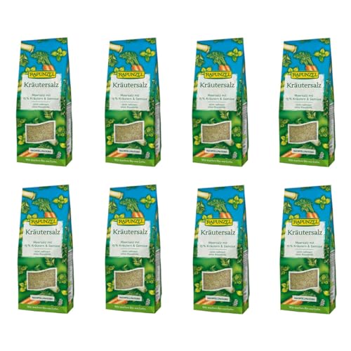 Rapunzel - Kräutersalz mit 15% Kräutern und Gemüse - 0,5 kg - 8er Pack Rapunzel - Kräutersalz mit 15% Kräutern und Gemüse - 0,5 kg - 8er Pack von Rapunzel Naturkost