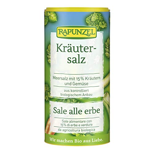 Rapunzel - Kräutersalz mit 15% Kräutern und Gemüse - 125 g - 12er Pack von Rapunzel Naturkost