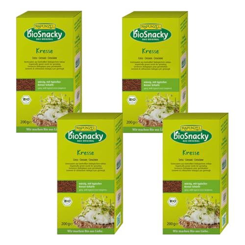 Rapunzel - Kresse bioSnacky - 200 g - 4er Pack von Rapunzel Naturkost