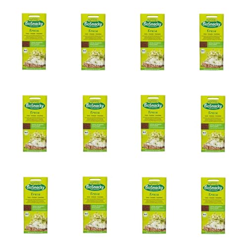 Rapunzel - Kresse bioSnacky - 40 g - 12er Pack von Rapunzel Naturkost