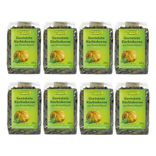 Rapunzel - Kürbiskerne geröstet - 200 g - 8er Pack von Rapunzel Naturkost