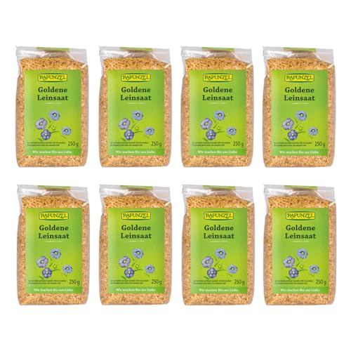 Rapunzel - Leinsaat gold - 0,25 kg - 8er Pack von Rapunzel Naturkost