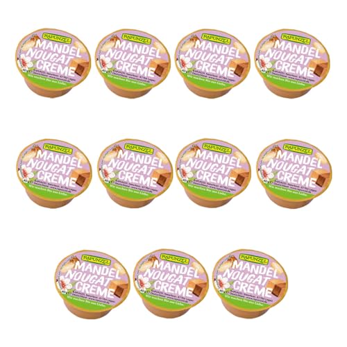 Rapunzel - Mandel-Nougat-Creme - 40 g - 11er Pack von Rapunzel Naturkost