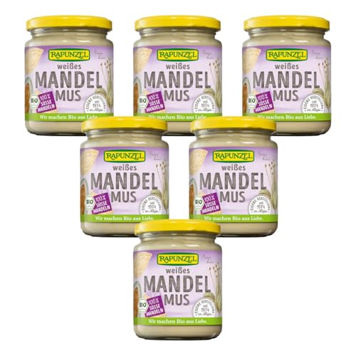 Rapunzel - Mandelmus weiß - 0,25 kg - 6er Pack von Rapunzel Naturkost