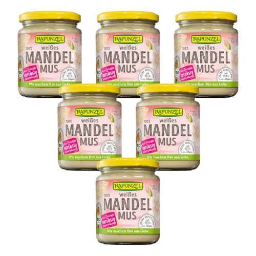 Rapunzel - Mandelmus weiß aus Europa - 0,25 kg - 6er Pack von Rapunzel Naturkost