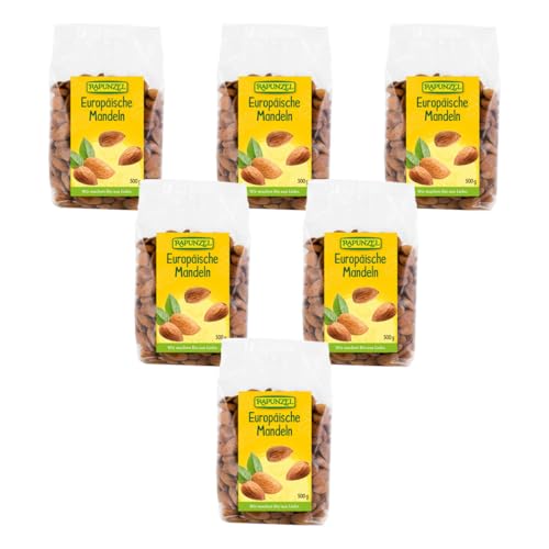 Rapunzel - Mandeln Europa - 0,5 kg - 6er Pack von Rapunzel Naturkost