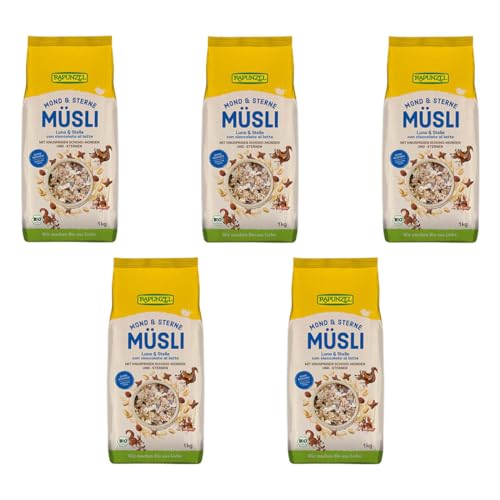 Rapunzel - Mond und Sterne Müsli - 1 kg - 5er Pack von Rapunzel Naturkost