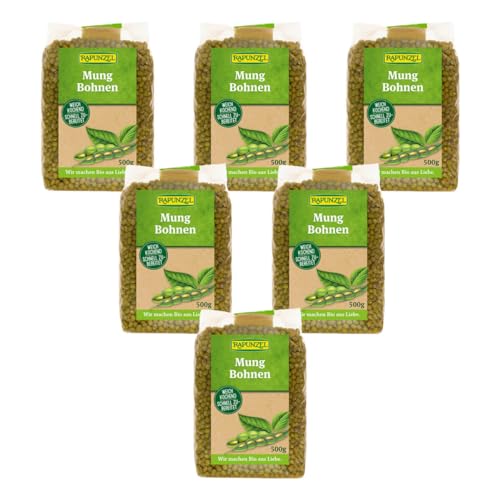 Rapunzel - Mungbohnen - 0,5 kg - 6er Pack Rapunzel - Mungbohnen - 0,5 kg - 6er Pack von Rapunzel Naturkost