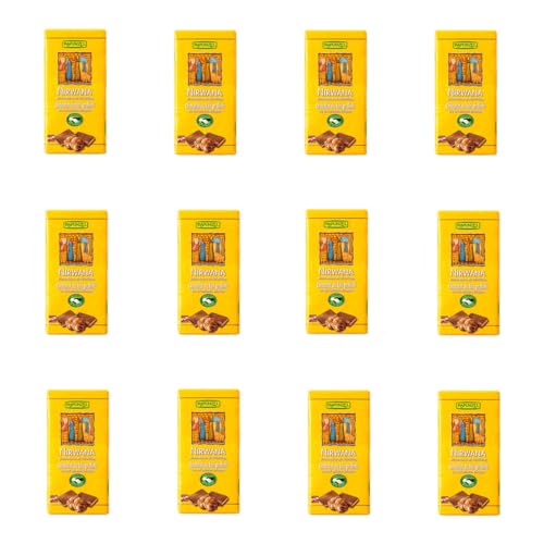 Rapunzel Nirwana Schokolade mit Trüffelfüllung, 12er Pack (12 x 100g) - Bio von Rapunzel Naturkost