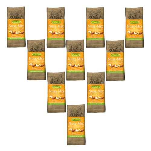 Rapunzel - Nuss-Mix geröstet gesalzen - 60 g - 10er Pack von Rapunzel Naturkost