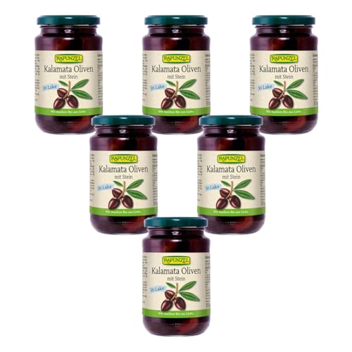 Rapunzel - Oliven Kalamata violett mit Stein in Lake - 0,355 kg - 6er Pack von Rapunzel