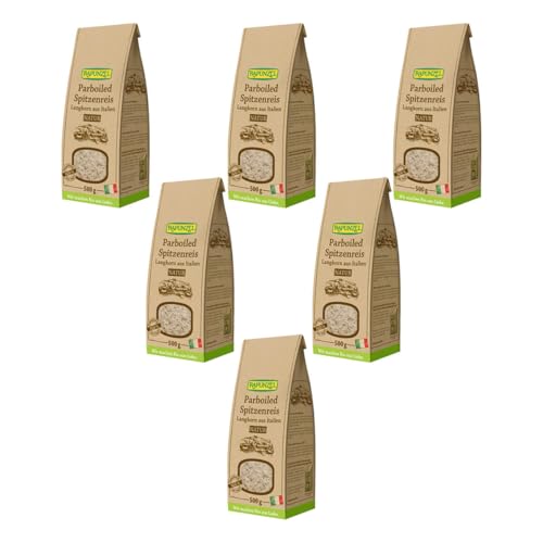 Rapunzel - Parboiled Spitzenreis Langkorn natur - 0,5 kg - 6er Pack von Rapunzel Naturkost