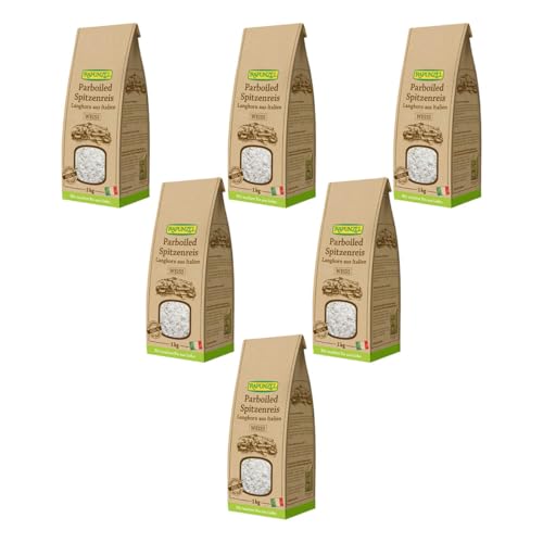 Rapunzel - Parboiled Spitzenreis Langkorn weiß - 1 kg - 6er Pack Rapunzel - Parboiled Spitzenreis Langkorn weiß - 1 kg - 6er Pack von Rapunzel Naturkost