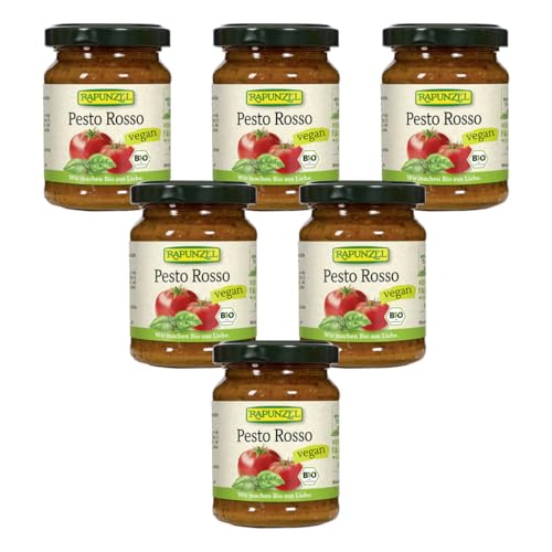 Rapunzel - Pesto Rosso vegan - 120 g - 6er Pack Rapunzel - Pesto Rosso vegan - 120 g - 6er Pack von Rapunzel Naturkost