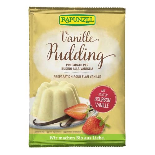 Rapunzel - Pudding-Pulver Vanille - 40 g - 25er Pack von Rapunzel Naturkost