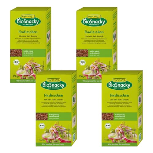 Rapunzel - Radieschen bioSnacky - 150 g - 4er Pack von Rapunzel Naturkost