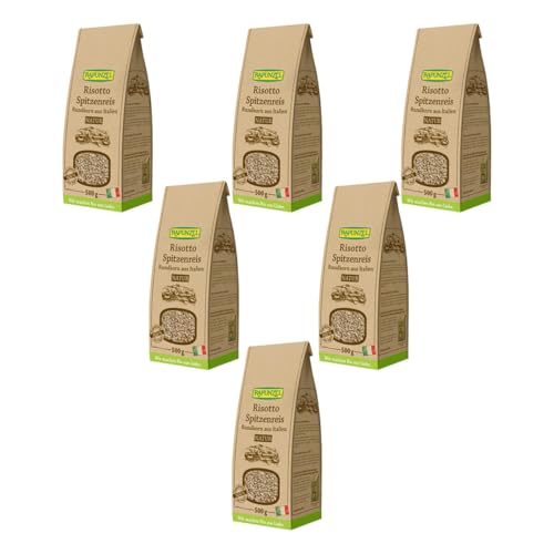 Rapunzel - Risotto Rundkorn Spitzenreis Ribe natur - 0,5 kg - 6er Pack von Rapunzel Naturkost