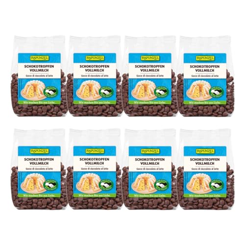 Rapunzel - Schokotropfen Vollmilch HIH - 100 g - 8er Pack Rapunzel - Schokotropfen Vollmilch HIH - 100 g - 8er Pack von Rapunzel Naturkost