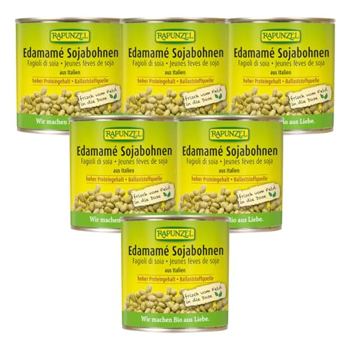 Rapunzel - Sojabohnen Edamamé in der Dose - 200 g - 6er Pack Rapunzel - Sojabohnen Edamamé in der Dose - 200 g - 6er Pack von Rapunzel Naturkost