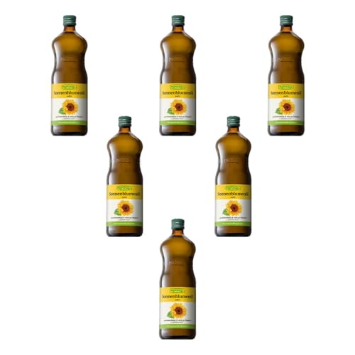 Rapunzel - Sonnenblumenöl nativ - 1 l - 6er Pack Rapunzel - Sonnenblumenöl nativ - 1 l - 6er Pack von Rapunzel Naturkost