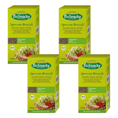 Rapunzel - Sprossen-Broccoli bioSnacky - 150 g - 4er Pack Rapunzel - Sprossen-Broccoli bioSnacky - 150 g - 4er Pack von Rapunzel Naturkost