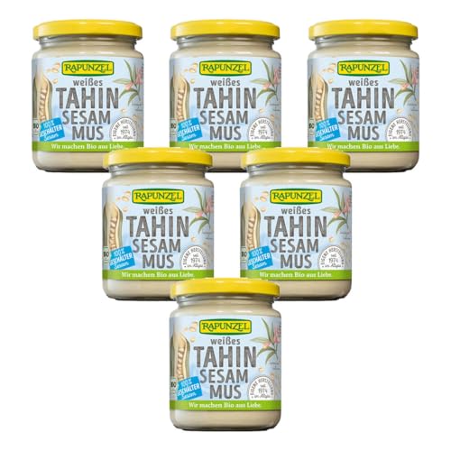 Rapunzel - Tahin weiß Sesammus - 0,25 kg - 6er Pack von Rapunzel Naturkost