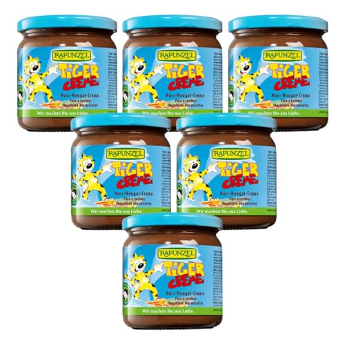 Rapunzel - Tiger Creme Nuss-Nougat-Creme HIH - 0,4 kg - 6er Pack Rapunzel - Tiger Creme Nuss-Nougat-Creme HIH - 0,4 kg - 6er Pack von Rapunzel Naturkost